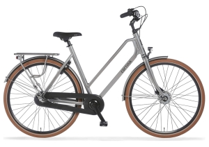 Cortina Foss stadsfiets in Lead Metal Matt