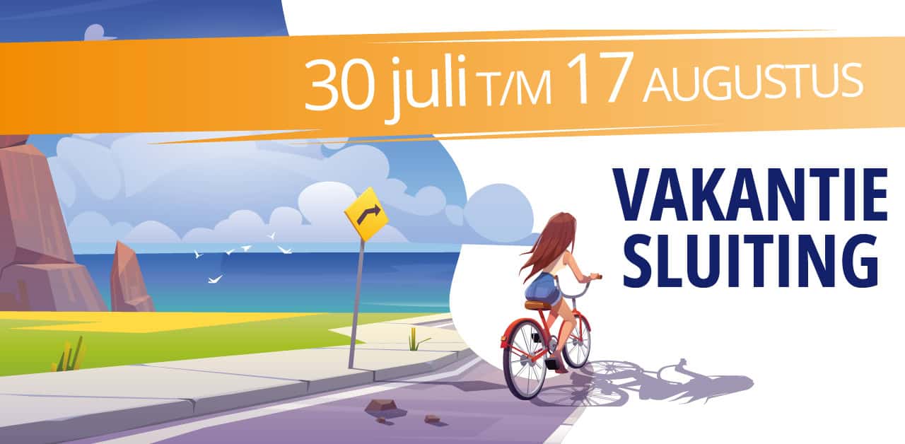 Vakantiesluiting Van Helden Tweewielers