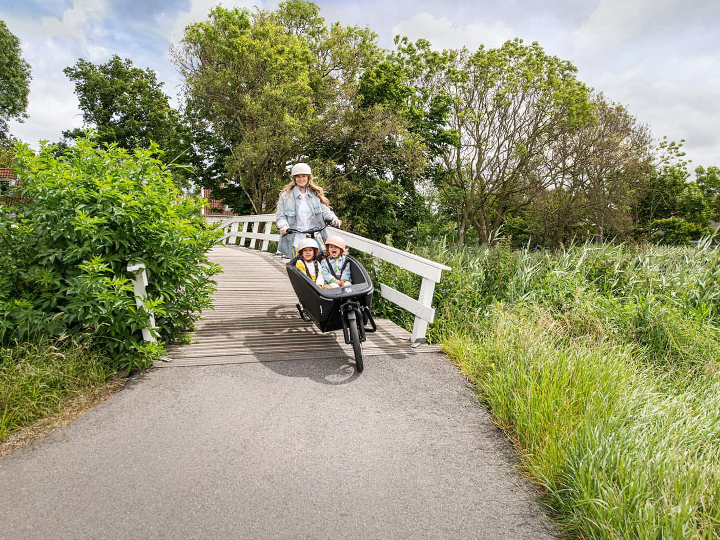 Urban Arrow bakfiets, the smoothest ride