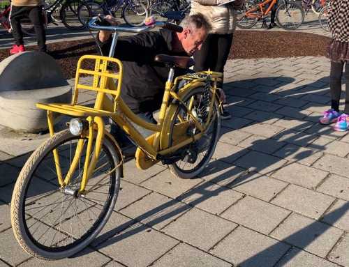 Fietscontrole bij CBS De Parel